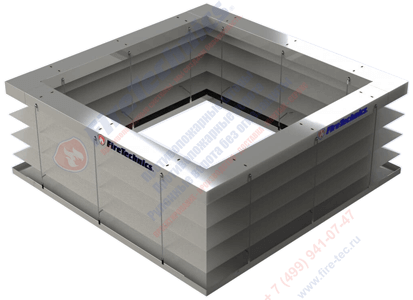 Противопожарные шторы FireShield-S Гармошка